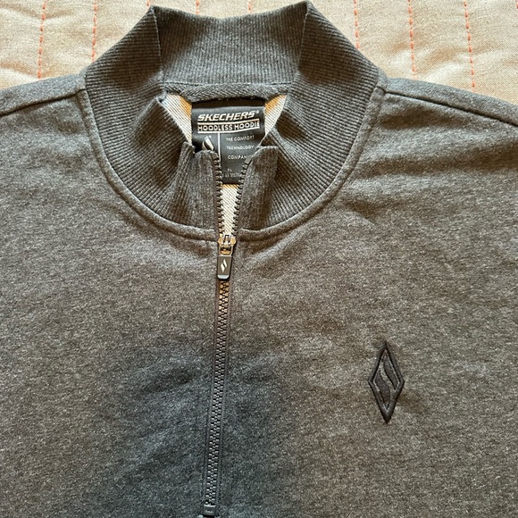 🔥 Skechers -The Hoodless Hoodie 1/4 Zip Men’s XL - Picture 7 of 8